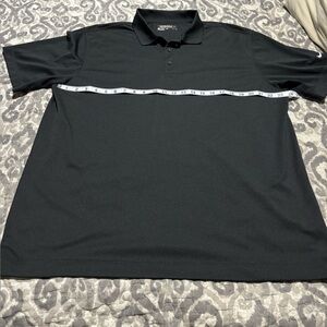 Nike Golf Men's Black Drifit Polo Shirt Size XL